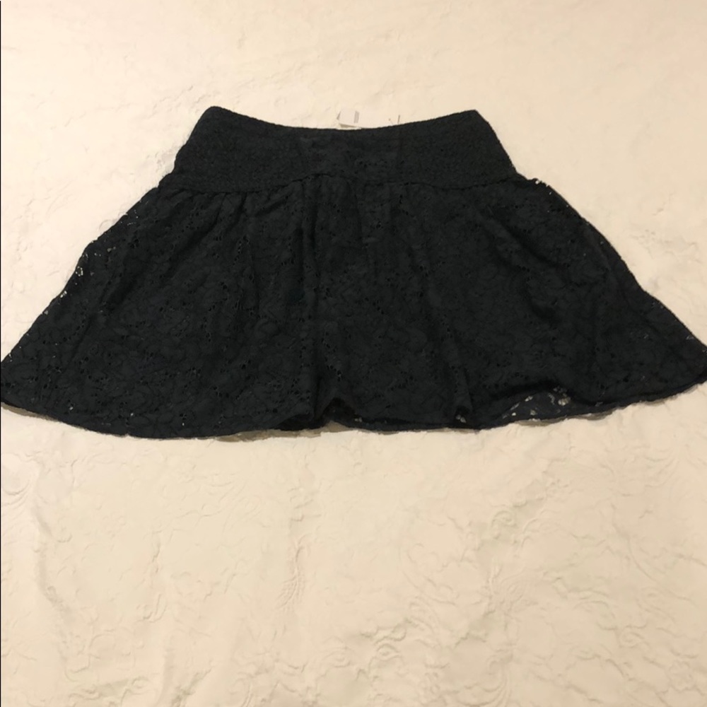 NEW | Dark Teal Lace Skirt